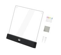 Shntig Multicolor Illuminated Art Tablet for Kids Including Easy Wipe Clean Panel and USB Cable Toddler Learning Tablet