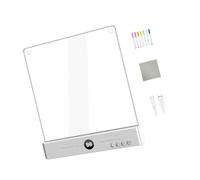 Shntig Multicolor Illuminated Art Tablet for Kids Including Easy Wipe Clean Panel and USB Cable Toddler Learning Tablet
