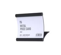 Shntig Multipurpose Aluminum Alloy Desktop Information Stand for Effective Visual Communication Modern Design Name Card Holder Name Card Stand Sign Holder