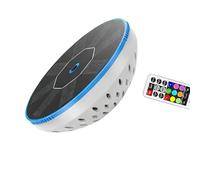 Shntig Nature Friendly Floating Sun Light with 3 Color Choices to Improve Poolside Setting Remote Control Solar Lights