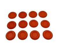 Shntig Pack of 12 Flexible ABS Feeder Dishes with Efficient Design for Diet Management Reducing Clutter in Tanks Large Water Dish for Reptiles