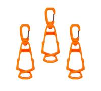 Shntig Pack Of 3 Glove Holders Teeth Construction Worker Gloves Clip Texture For Belts Work Organizing Multipurpose Gloves Clip