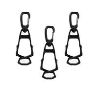 Shntig Pack Of 3 Glove Holders Teeth Construction Worker Gloves Clip Texture For Belts Work Organizing Multipurpose Gloves Clip