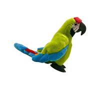 Shntig Plush Bird Parrots Toy Whimsical Bird for Kids Interactive Plush Play and Home Display Standing Shoulder Doll