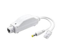 Shntig Professional 48V to 12V Converter POE Splitter Rugged Construction DC5.5x2.1mm Port, RJ45 Interfaces for Outdoor Use Waterproof Poet Splitter