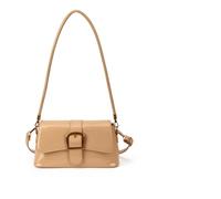 Shntig Retro PU Handbag Multipurpose Crossbody Bag Spacious Compartment Modern Shoulder Bag for Women Casual Outfits Pu Leather Crossbody