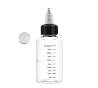 Shntig Rotating Nozzle Paint Container With Volume Scale Multi-Capacity 30/50/100/230ml For Model Builders Paint Mixing Container