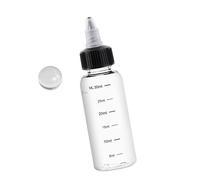 Shntig Rotating Nozzle Paint Container With Volume Scale Multi-Capacity 30/50/100/230ml For Model Builders Paint Mixing Container