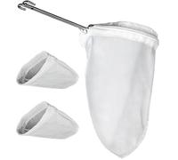 Shntig Rustproof Metal Filter Basket & Fine Net Strainers For Bubble Teas Coffee Blends Easy Cleans Kitchen Essentials Milk Teas Brewing