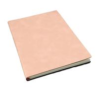 Shntig Softcover PU Leather Notebook with Ribbon Bookmarks 160 Pages Wide Lined Notepads for Note Taking Journaling 145x210mm Notebook