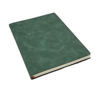 Shntig Softcover PU Leather Notebook with Ribbon Bookmarks 160 Pages Wide Lined Notepads for Note Taking Journaling 145x210mm Notebook