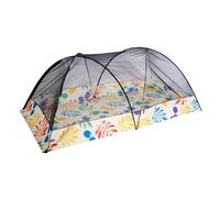 Shntig Spacious Aerated Fabric Camping Screen with Easy Setup for Group Adventures Foldable Camping Culicid Net