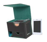 Shntig Sturdy Collectible Card Keeper with Plush Inner Layer Fits 120 Single Sleeved Cards Leader EDH Accessories