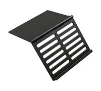 Shntig Tabletop Mahjong Card Display Rack Folding Score Card Holder with Slotted Face, Single Black Rack for Play Reference Dis Reference Stand Tabletop Rest Game Night Setup