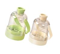 Shntig Temperature Bioplastic Container with Adjustable Chilled Water Forms Excellent As a Cold Drink Provider During Sports or Outings Multipurpose Collapsing Mess