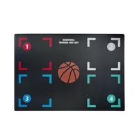 Shntig Train Mat Nonslip Soundproof Children Adolescent Indoor Ball Control Training Dribbling Drill Thickening Jump Control Training Mat