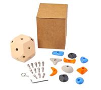 Shntig Travel Friendly Climbing Practice Block With Detachable Holds For Skill Development Portable Climbing Trainer