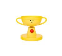 Shntig Trophies Shaped Bowls with Height Adjustable for Eating Bright Color Dish Tilt Pet Bowl