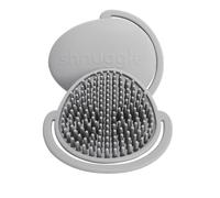 Shnuggle Baby Bath Brush | Soft Brush Helps To Massage Away Cradle Cap - Grey