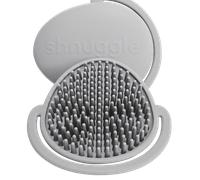 Shnuggle Baby Bath Brush | Soft Brush Helps to Massage Away Cradle Cap - Grey