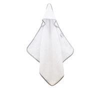 Shnuggle Bamboo Hooded Baby Towel - White