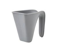 Shnuggle Bath Rinse Cup | Baby Bath & Newborn Essentials | No Tears Shampoo Rinser Jug & Hair Wash Cup | Baby Shampoo & Toddler Bath Time Must Have | Soft Rim & Easy Grip Handle | Grey