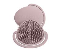 Shnuggle Cradle Cap Brush | Super Soft Silicone Baby Scalp Brush & Comb | Gentle Cradle Cap Treatment for Newborns | Baby Bath & Shampoo Accessory | Pink