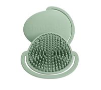 Shnuggle Cradle Cap Brush | Super Soft Silicone Baby Scalp Brush & Comb | Gentle Cradle Cap Treatment for Newborns | Baby Bath & Shampoo Accessory | Sage