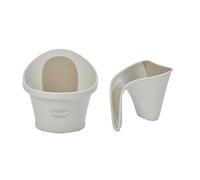 Shnuggle ECO Newborn Baby Bath and ECO Washy Rinsing Jug Bundle | The Perfect Baby Bath Partnership | Newborn Support and Rinse jug | Cookies & Cream