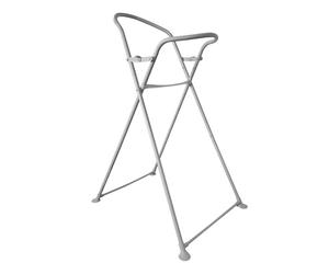 Shnuggle New Foldable Baby Bath Tub Stand | Collapsible Lightweight Easy Store Bath Stand | ideal for Newborn 0-6 Months