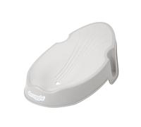 Shnuggle Newborn Baby Bath Support for 0 to 3 Months with a Compact Soft Touch Baby Bath Seat and Supportive Design, Ideal Angle for Hands-Free Bathing, Comfortable Newborn Bath Support, Taupe.