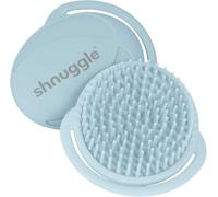 Shnuggle Super Soft Easy Hold Comfortable Baby Bath Brush - Shower Bathroom Toiletry Accessory - Blue