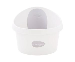 Shnuggle Toddler Bath White/Grey