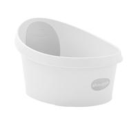 Shnuggle Toddler Bath - White With Light Grey Backrest, 9+ months