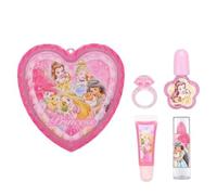SHOBIDO - Disney Princess Heart Case Cosmetic Set 5 pcs