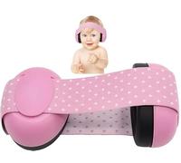 SHOCHX Baby Ear Defender for Babies and Toddlers up to 36 Months, Noise Reduction Earmuffs, Comfortable Infant Headphones for Improves Sleep, Baby Travel Essentials for Airplane/Sleep (Pink)