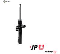 JP Group Shock Absorber 1142106800 - Front Axle Top-Pin Gas - Fits VW/Audi/Skoda/Seat