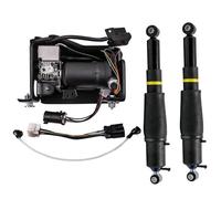 Shock Absorber 15254590+25979393 3PCS Air Suspension Pump& Shock For Chevy For Suburban 1500 For Tahoe Hybrid 2008-2013 Air Suspension Shock Strut