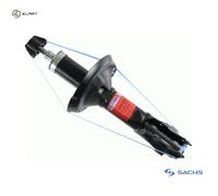 Sachs Shock absorbers Dampers 170 128 front fits Seat Cordoba Ibiza Inca Toledo