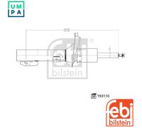 FEBI BILSTEIN 193110 Shock absorber