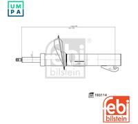 FEBI BILSTEIN 193114 Shock absorber