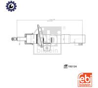 FEBI BILSTEIN 193134 Shock absorber