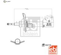 FEBI BILSTEIN 193139 Shock absorber