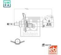 FEBI BILSTEIN 193139 Shock absorber