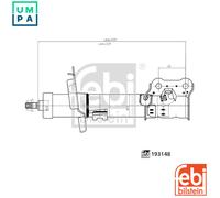 FEBI BILSTEIN 193148 Shock absorber