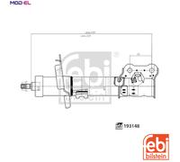 FEBI BILSTEIN 193148 Shock absorber