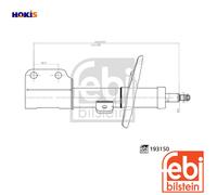FEBI BILSTEIN 193150 Shock absorber