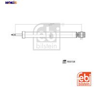 FEBI BILSTEIN Shock Absorber 193154 Rear LH/RH Fits Ford B-Max, Fiesta, Tourneo Courier