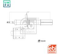 FEBI BILSTEIN 193239 Shock absorber