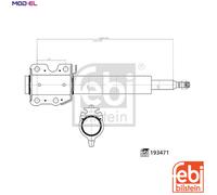 FEBI BILSTEIN 193471 Shock absorber